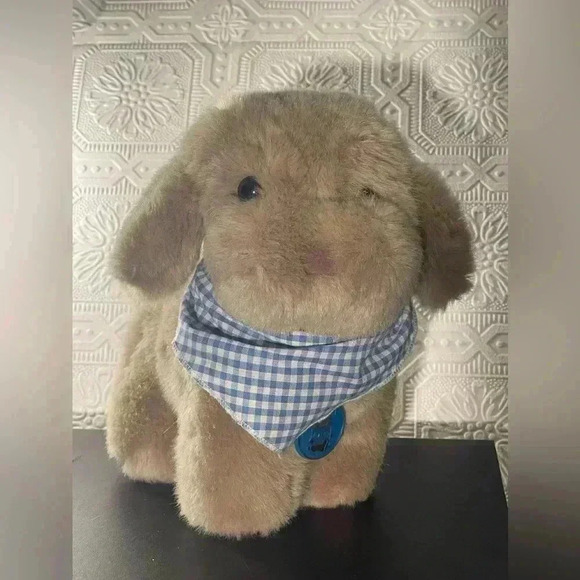 DAKIN Vintage 1985 Plush Dog Stuffed Animal Toy in Excellentlent Condition - Picture 1 of 9